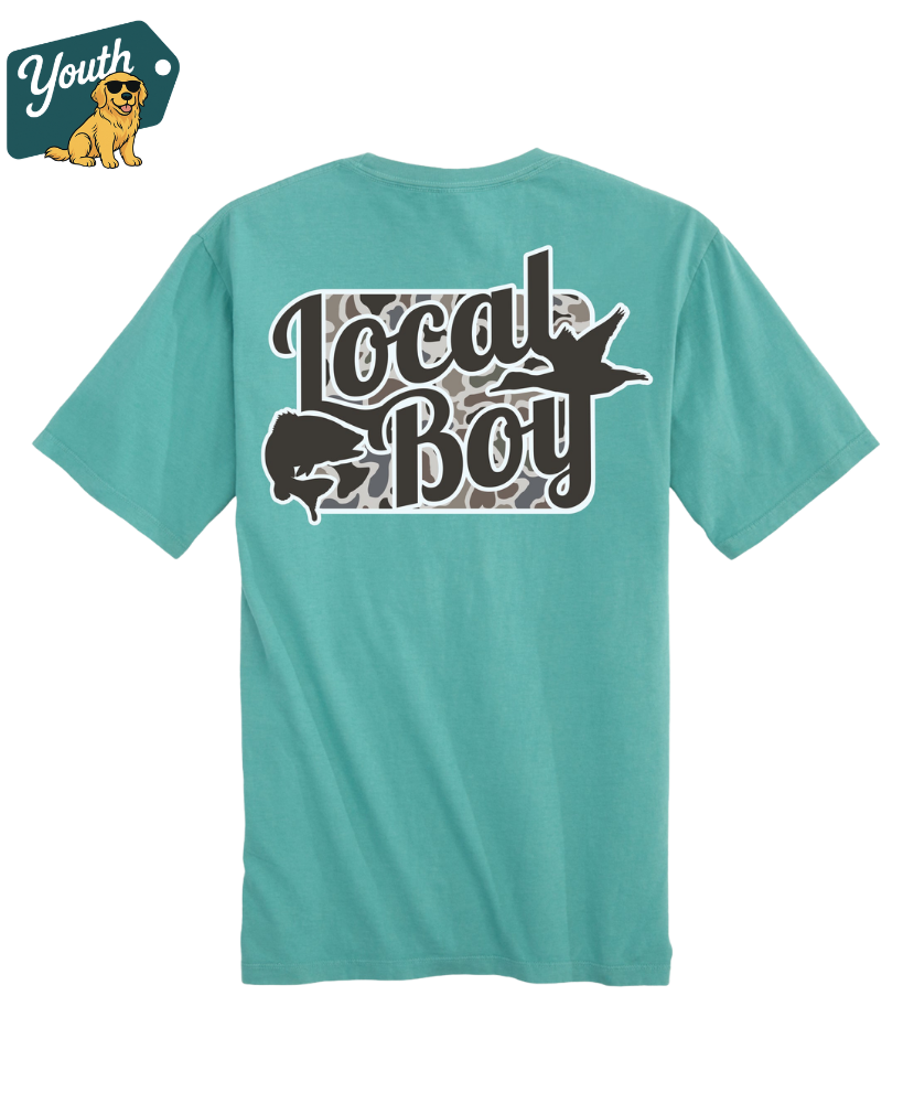 Local Boy - Youth Open Season Localflage Tee