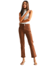 Quinn High Rise Ankle Straight Jeans