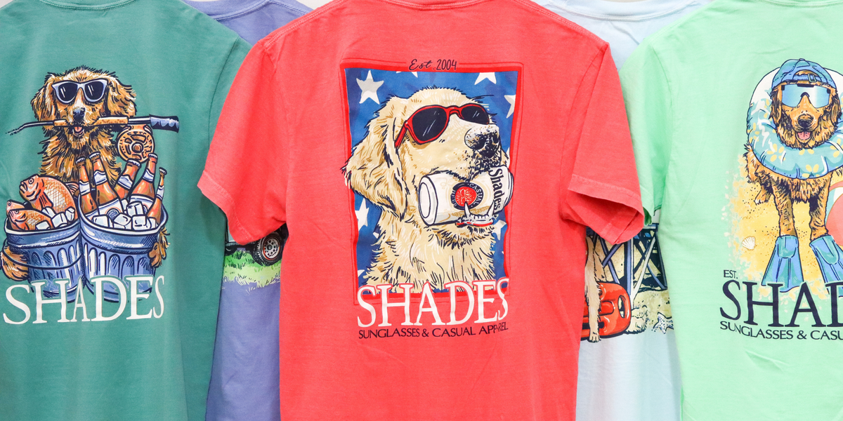 Shades Sunglasses and Casual Apparel