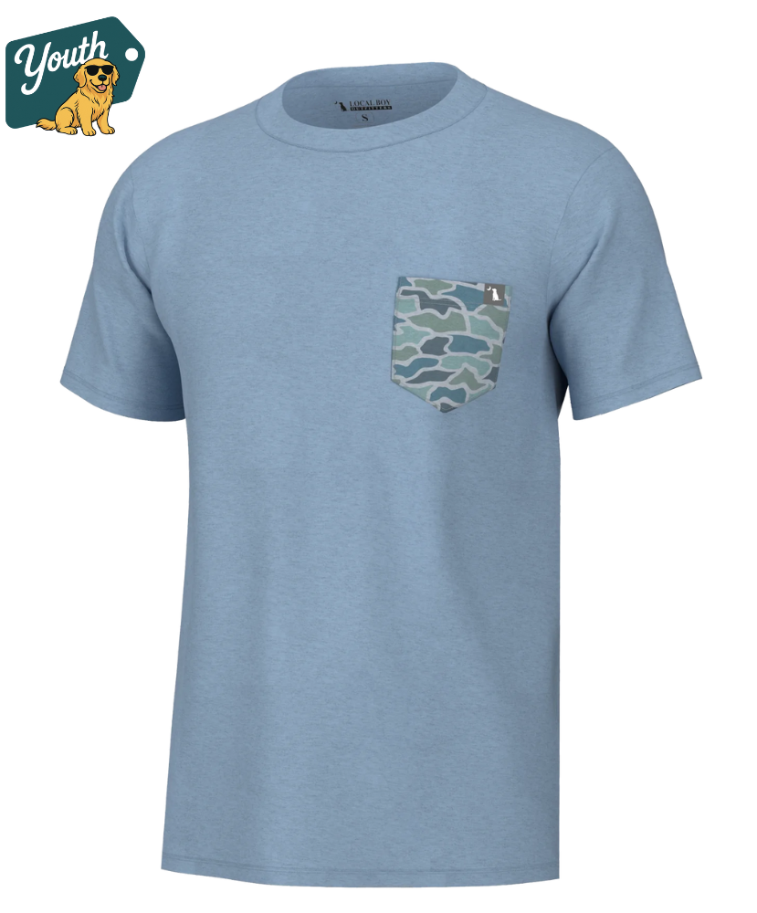 Local Boy - Youth Heather Blend Crew Tee