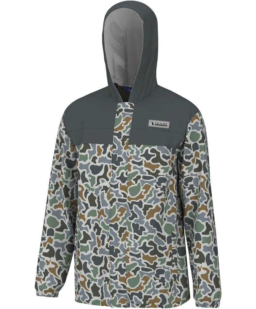 Local Boy - Two Toned Rain Jacket