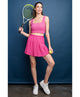 Ashlyn Active Pleated Tennis Skort