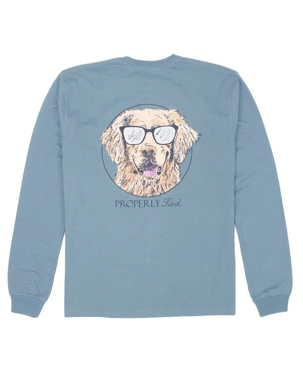 Properly Tied - Youth Cool Dog LS Tee