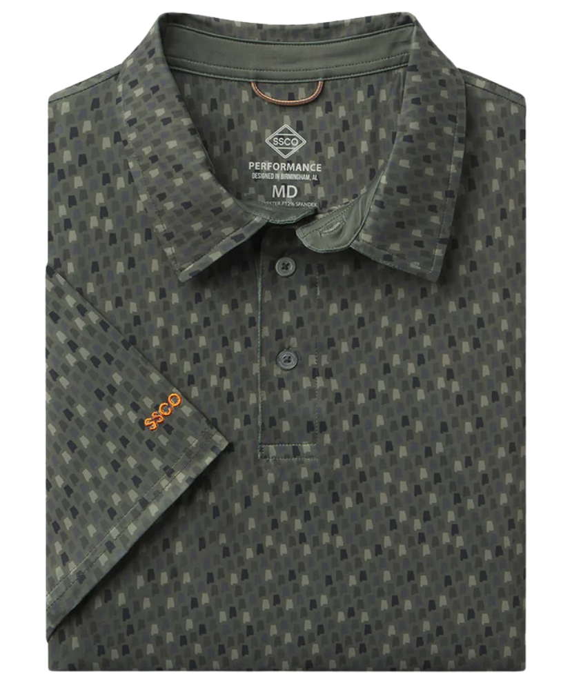 Southern Shirt Co - Southern Sportsman Printed Polo