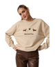 Weenies & Tinis Graphic Embroidered Sweatshirt