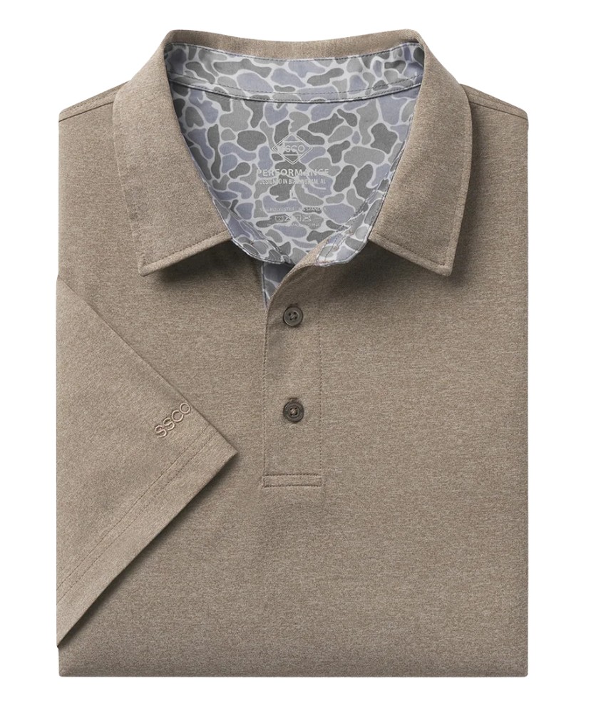 Southern Shirt Co - Grayton Heather Polo