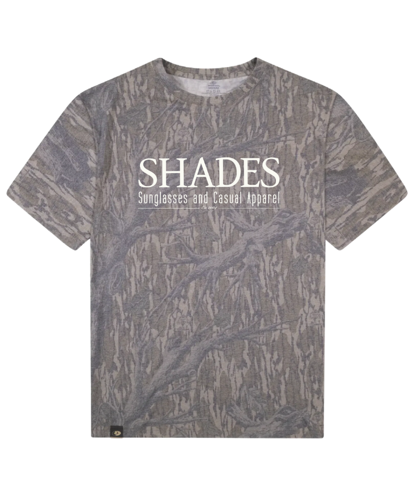 SHADES - Mossy Oak Logo Tee