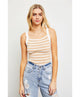 Sadie Stripe Knit Tank Top