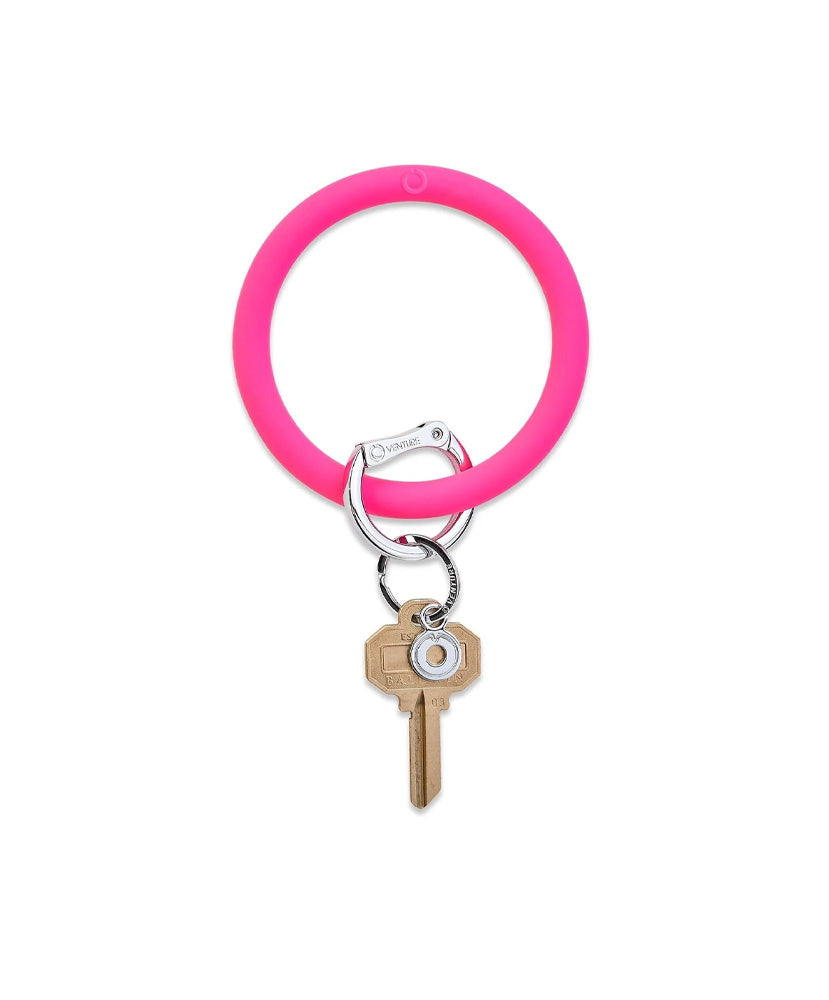 Silicone Big O Key Ring