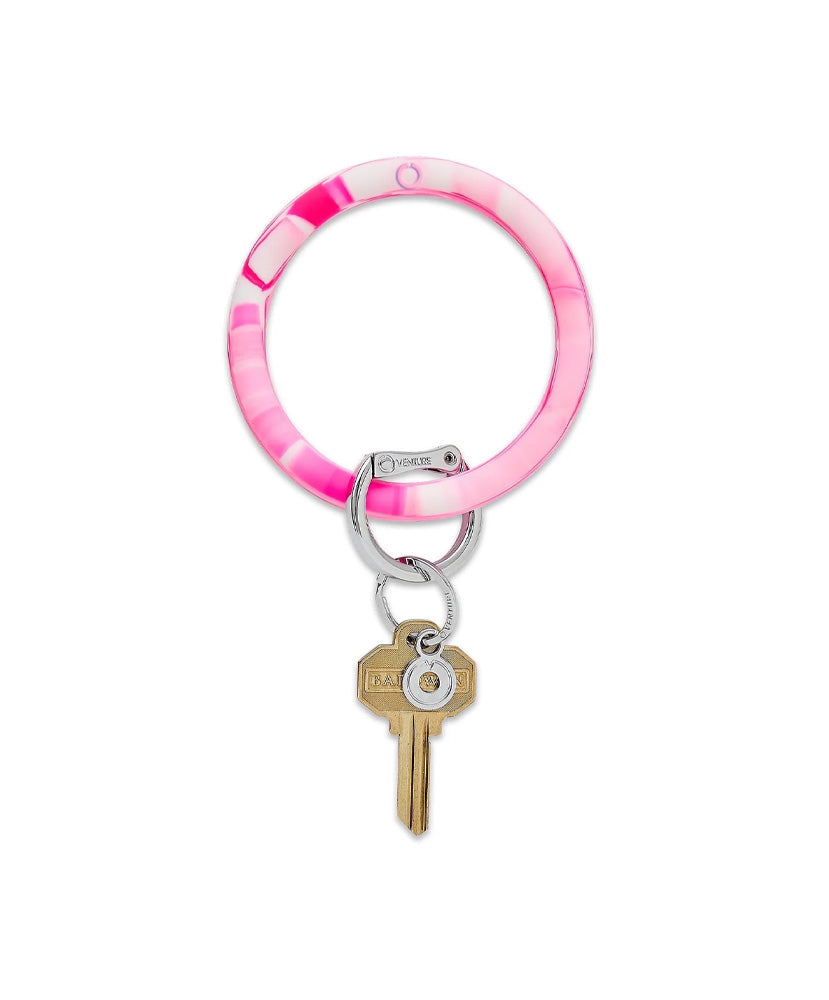 Silicone Big O Key Ring