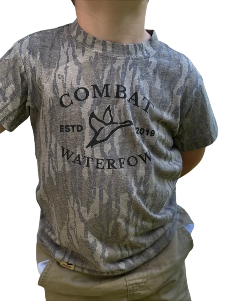 Combat Waterfowl - Toddler Mossy Oak Tee