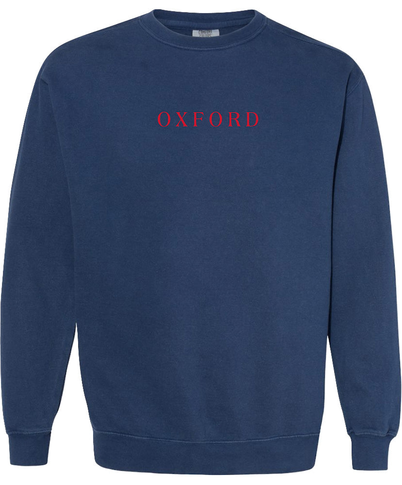 Oxford Crewneck Sweatshirt
