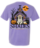 Shades - Haunted Dog House Pocket T-Shirt