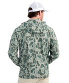 Camoflage hoodie.