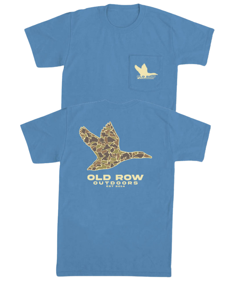 Old Row - Outdoors Flying Duck Pocket Tee