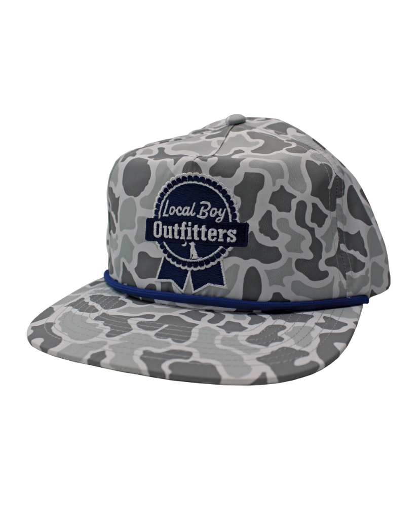 Local Boy - Blue Ribbon Rope Hat