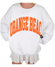 Lulu Mac - Orange Beach Puff Crewneck