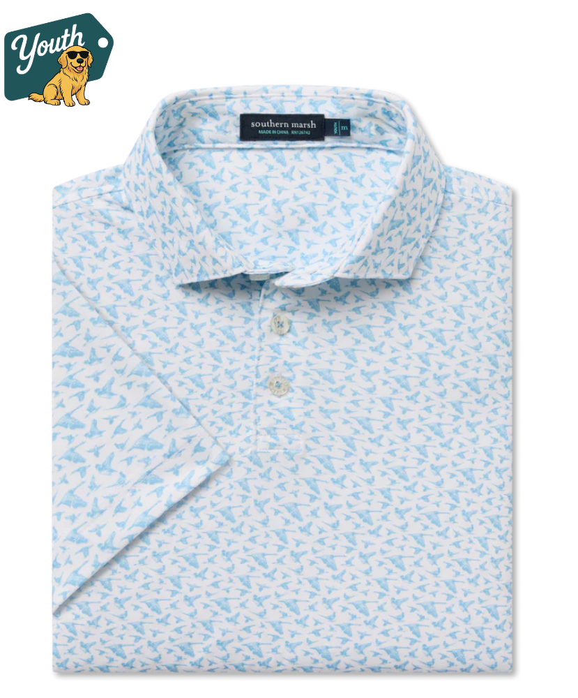 Southern Marsh - Youth Flyline Performance Polo - In Flight