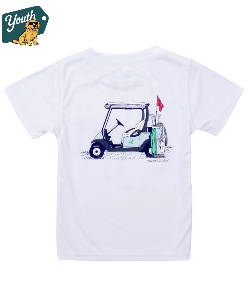 Properly Tied - Boys Performance Tee SS Country Club