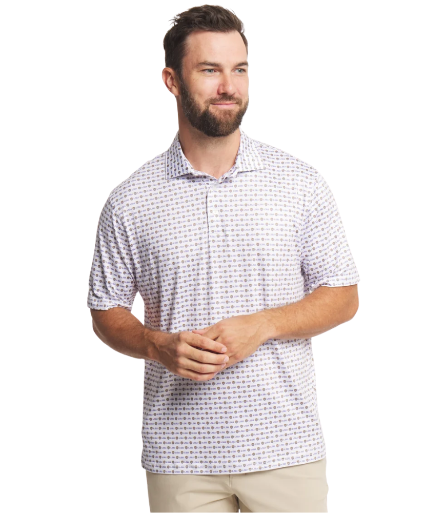 Southern Marsh - Collegiate Performance Polo - LSU