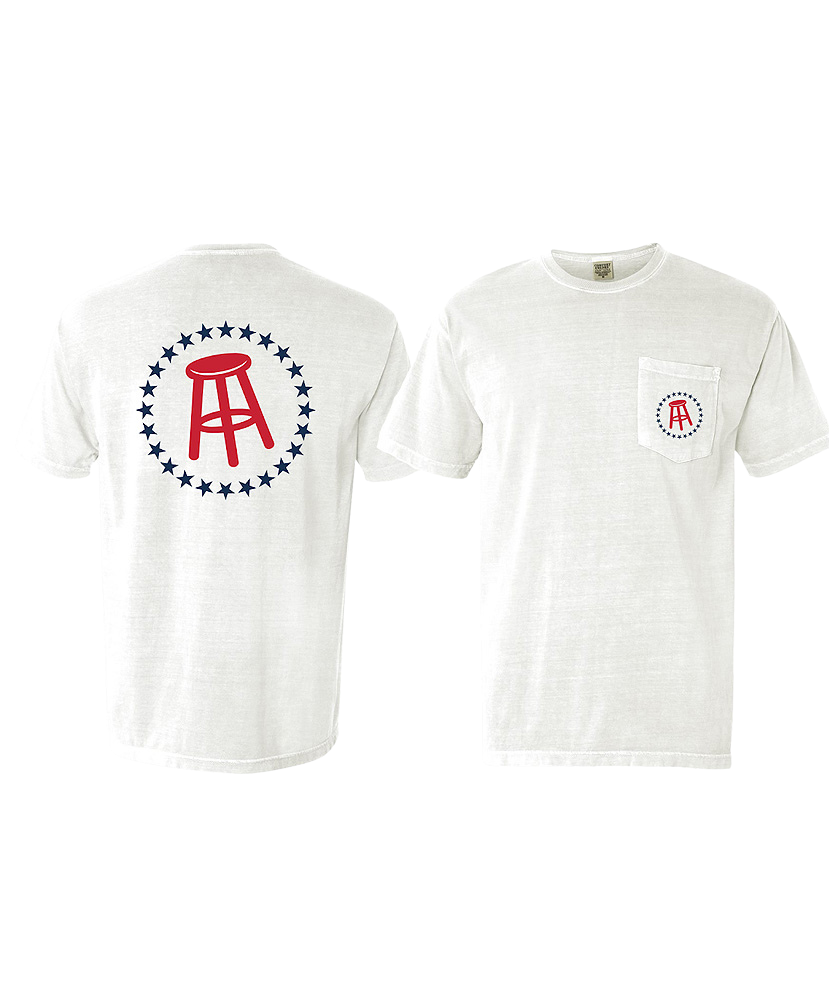Barstool Sports - Stools & Stars Pocket Tee