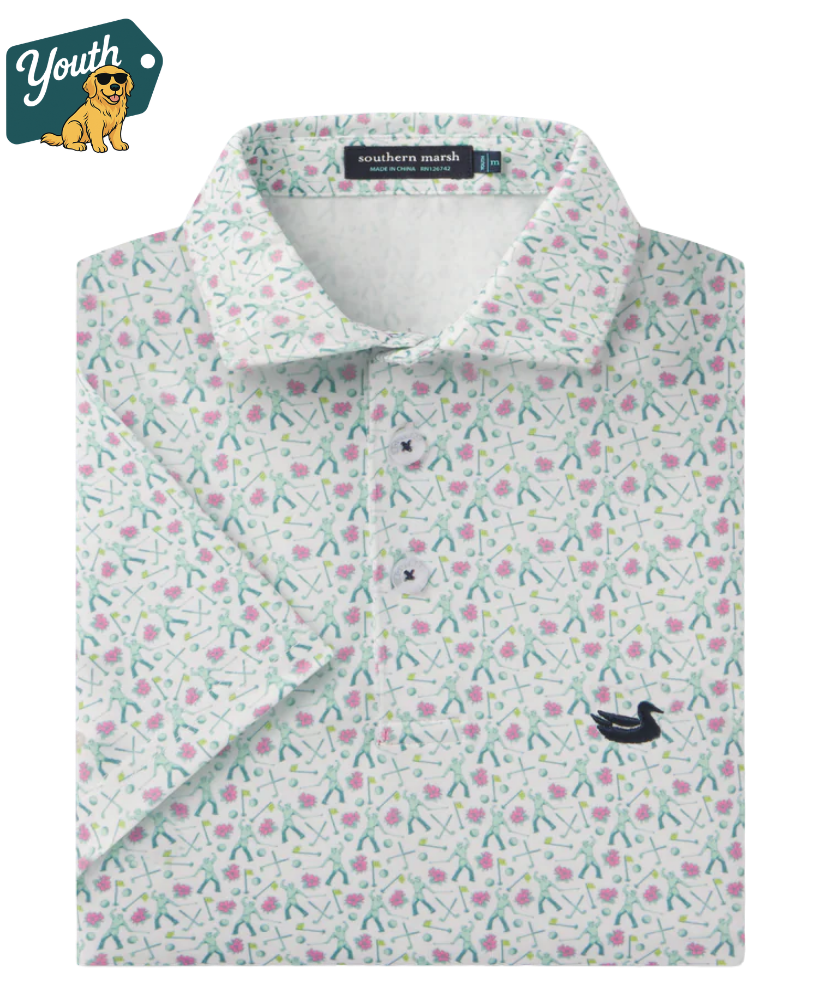 Southern Marsh - Youth Flyline Performance Polo - Sunday Success