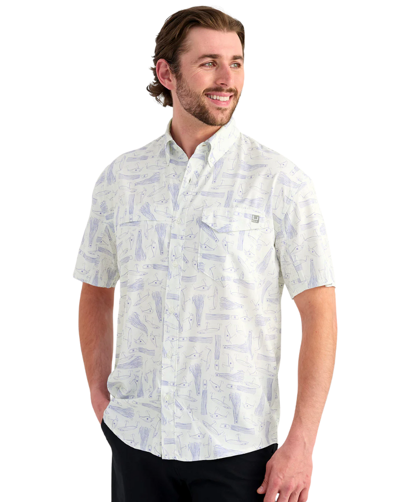 Huk - Tide Point KC Printed Lures Shirt