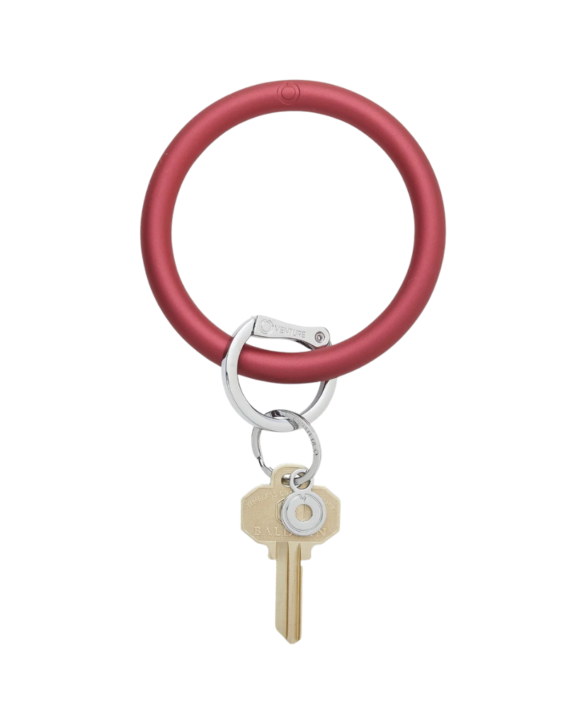 Silicone Big O Key Ring