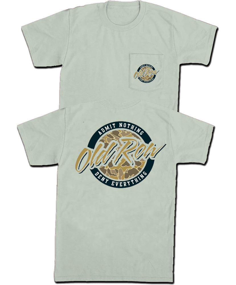 Old Row - Outdoors Camo Circle Pocket Tee
