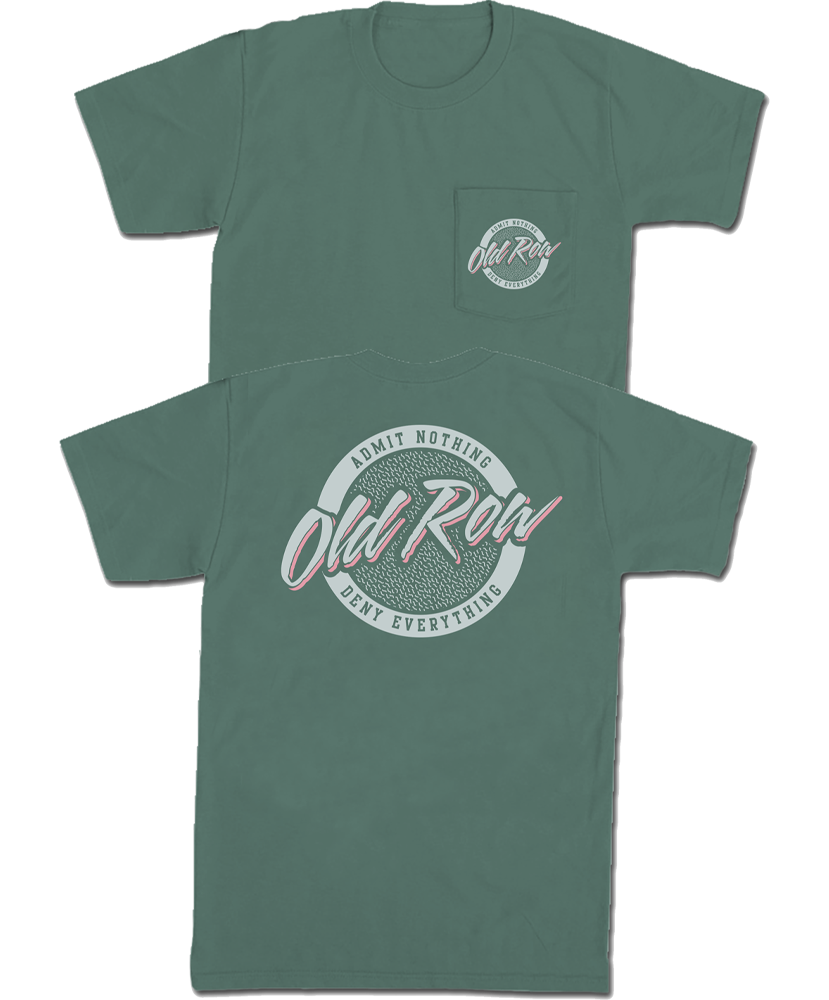 Old Row - Circle Logo Pocket Tee