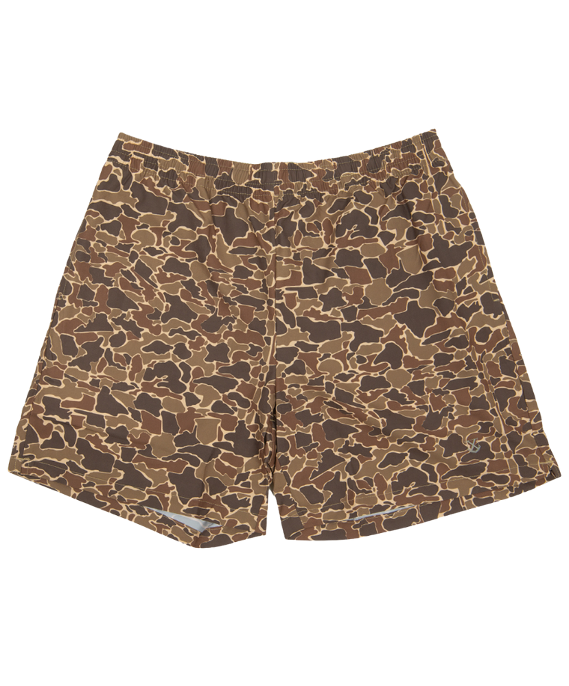 Old Row - Camo Swim Trunks