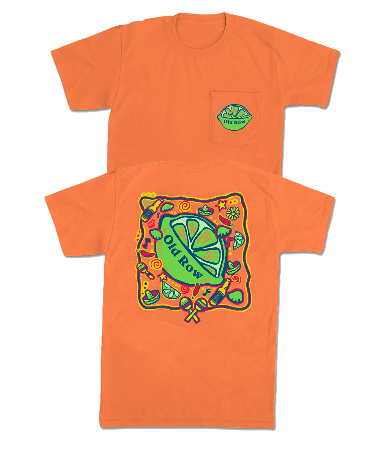 Old Row - Cinco De Drinko Pocket Tee