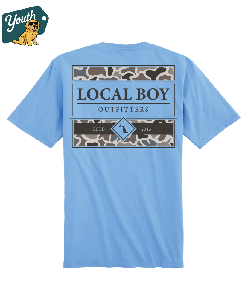 Local Boy - Youth Lcf Framed Fill Tee