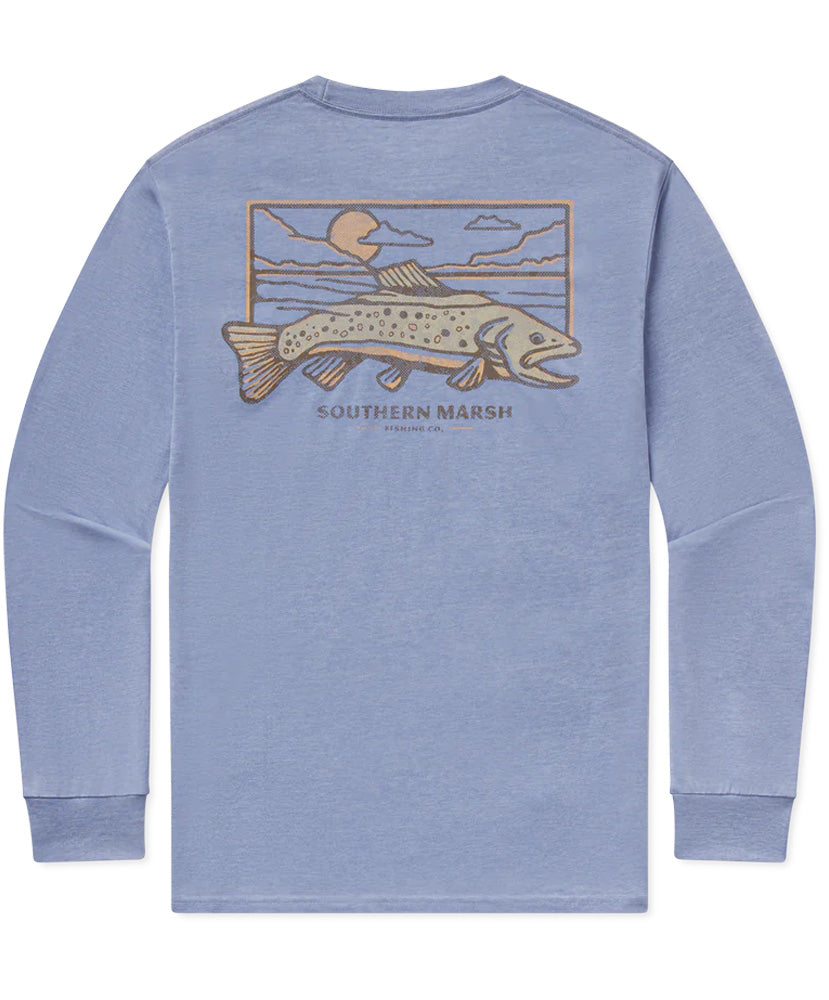 Southern Marsh - SEAWASH Brooke Trout Tee LS