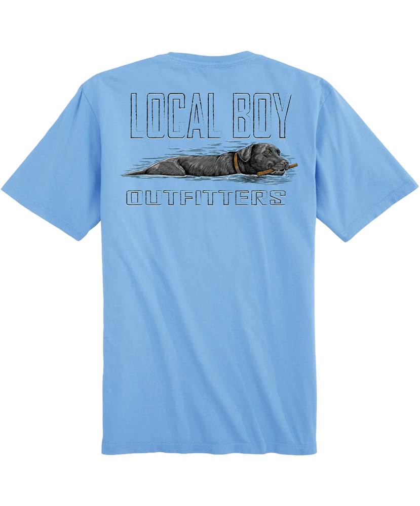 Local Boy - Fetch Black Lab Tee