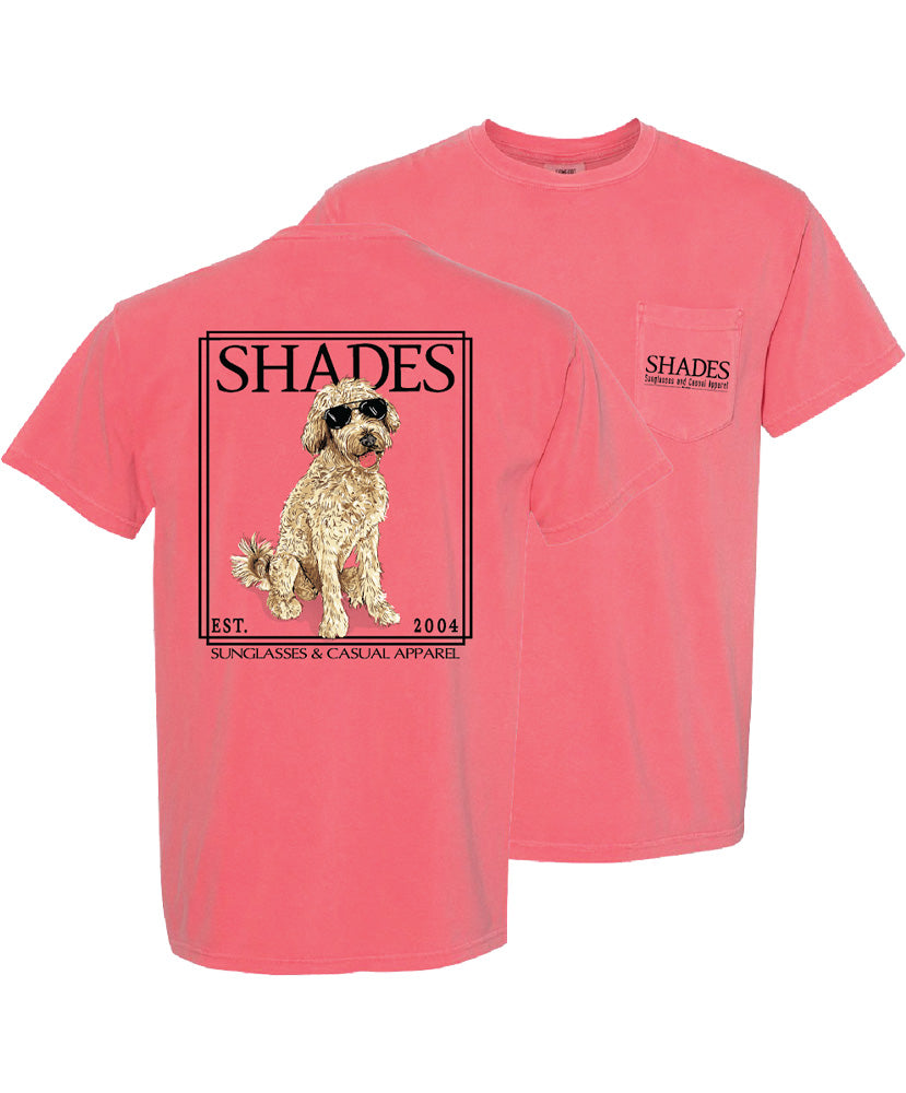 Shades - Newman The Goldendoodle Tee