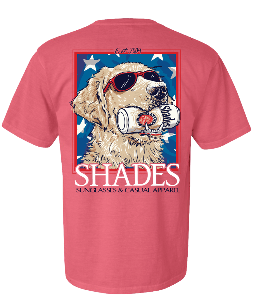 Shades - All American Pup Tee