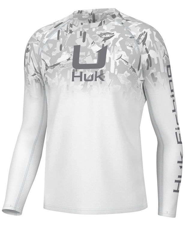 Huk - Icon Apex Vert Fade Performance Shirt LS