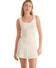 Peyton Pleated Mini Dress