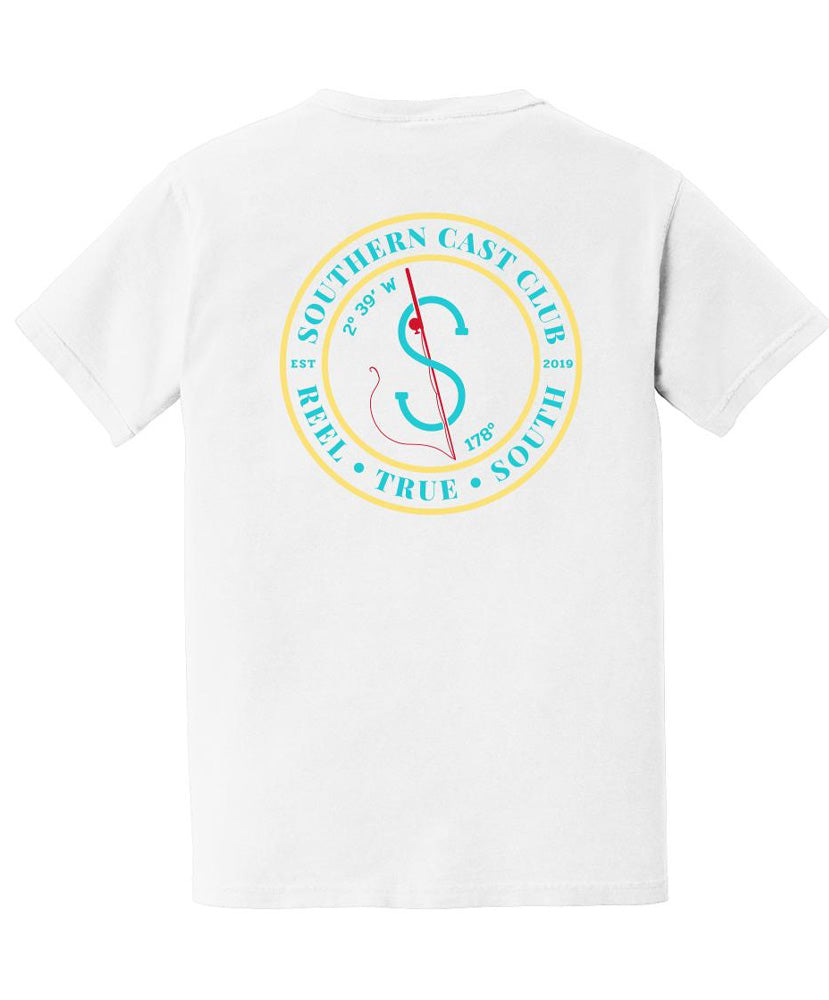 Southern Cast Club - 80s Logo Logo Pocket Tee