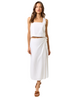 Maddie Midi Length Wrap Skirt