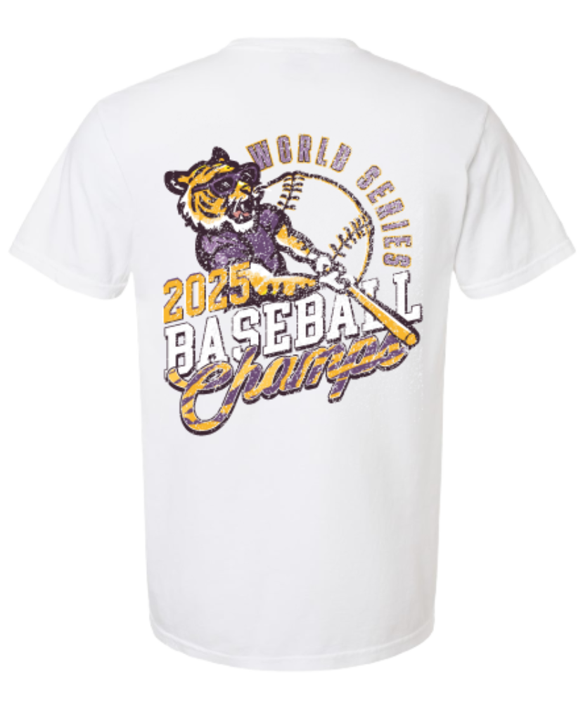 Shades - Geauxmaha Baseball Tiger Tee