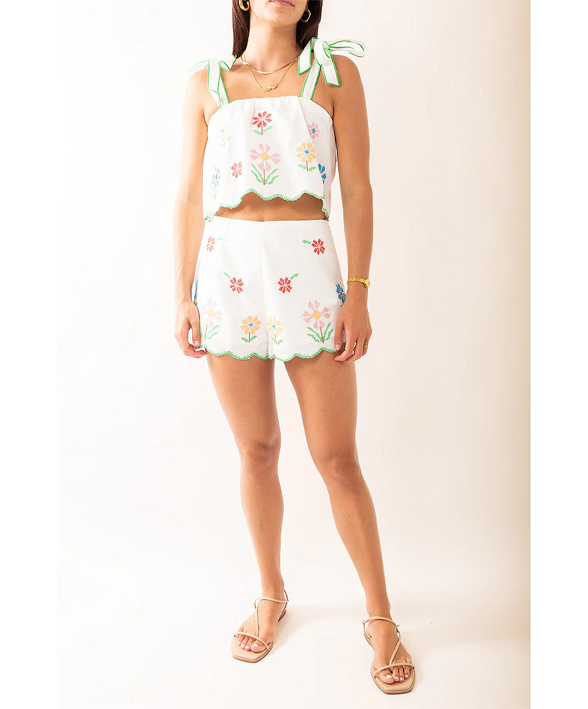 In Bloom Shorts Set