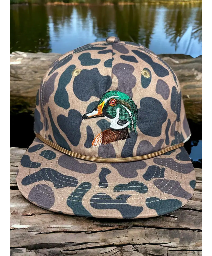 Outdoor Shirt Co - Wood Duck Head Rope Hat