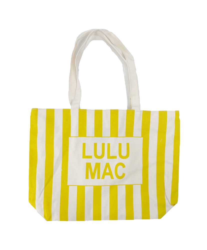 LULU MAC - Canvas Stripe Tote