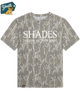 SHADES - YOUTH Mossy Oak Logo Tee