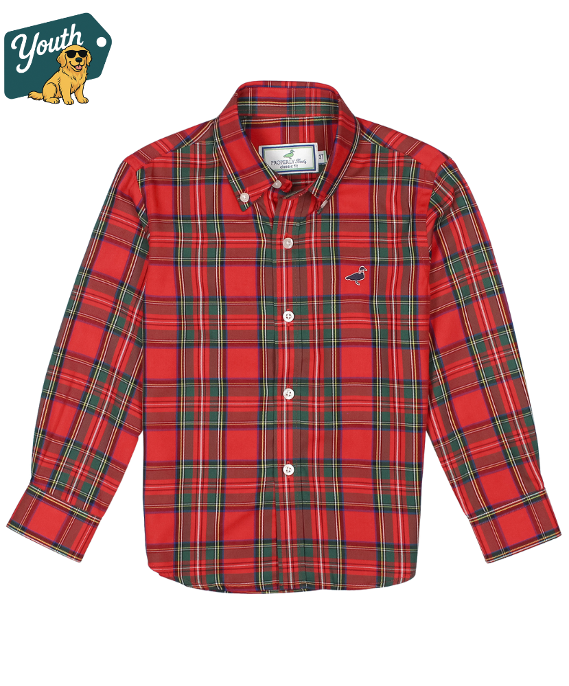 Properly Tied - Youth Seasonal Sportshirt LS