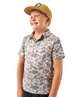 Burlebo - Youth Classic Deer Camo Polo