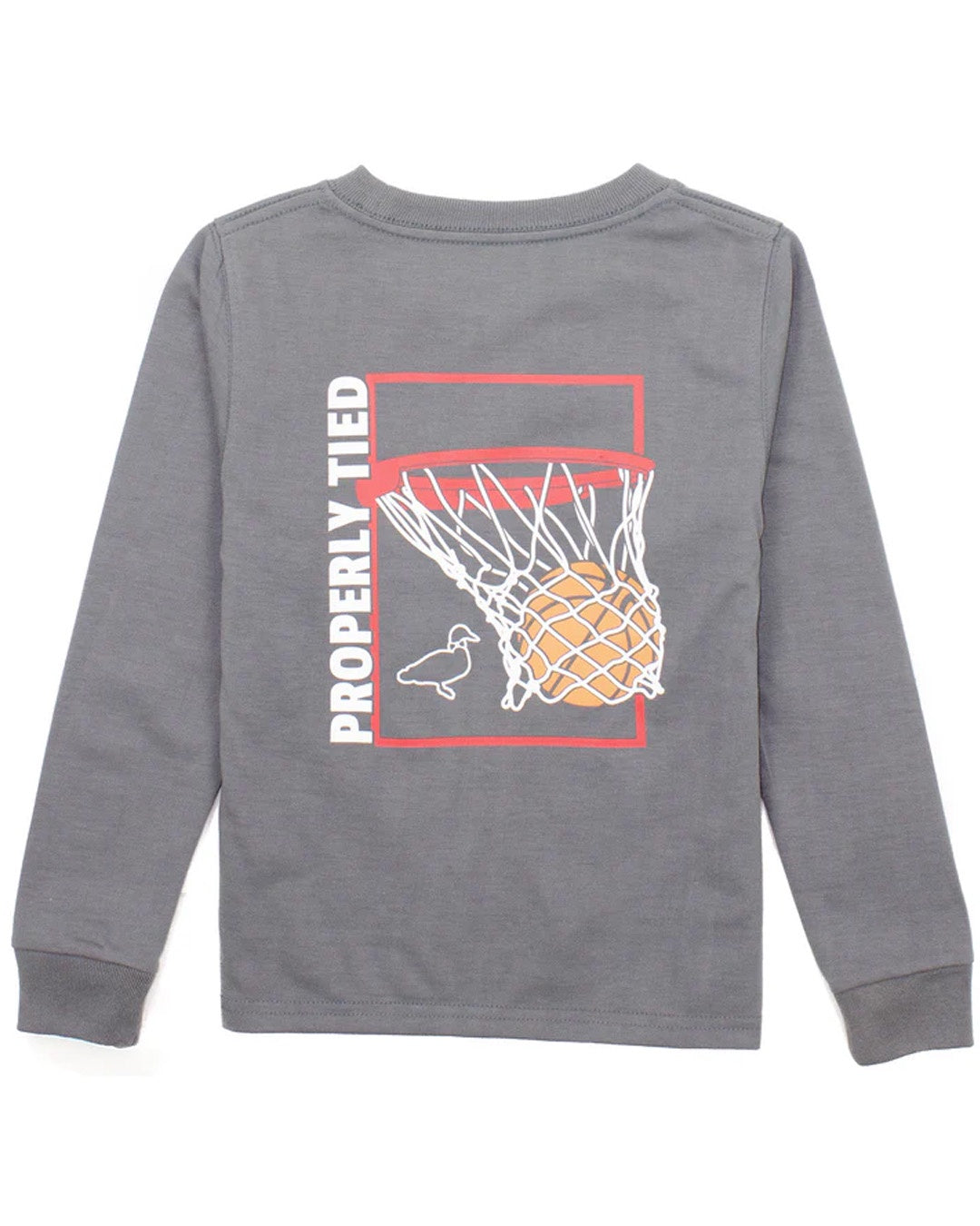 Properly Tied - Youth Swoosh LS Tee