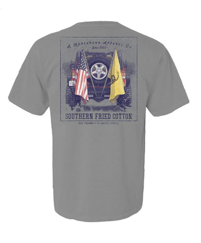 Southern Fried Cotton - Big Tire Patriot Tee